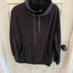 Mono B Charcoal Cowl Neck Pullover